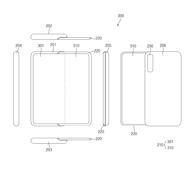 三星滑屏手机专利公布，真正无打孔的真全面屏