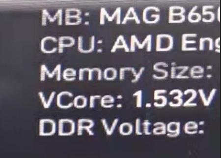 AMD Ryzen 7000 系列处理器曝光，CPU 电压可达 1.5V