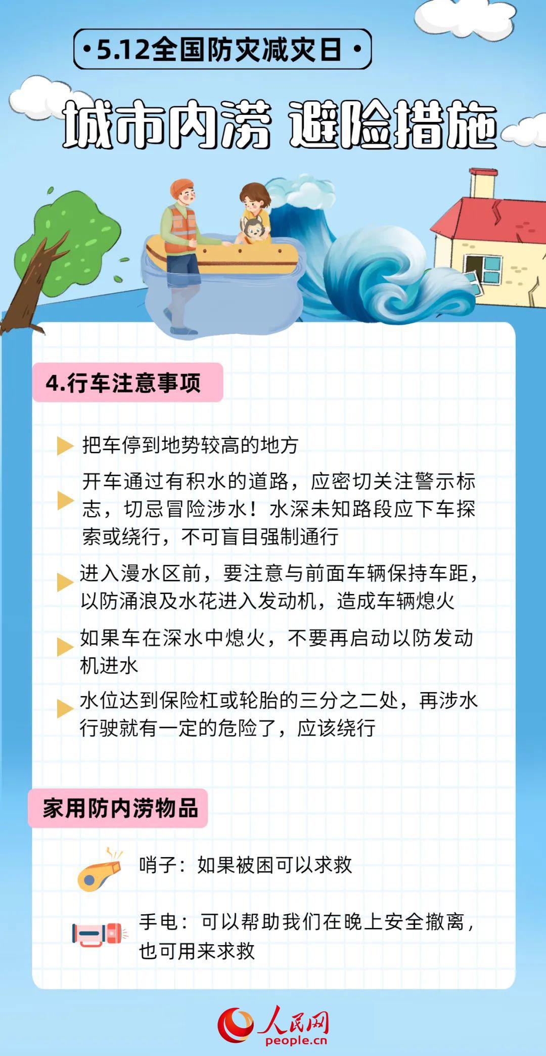 |全国防灾减灾日丨9张图，让你get实用防灾减灾技能