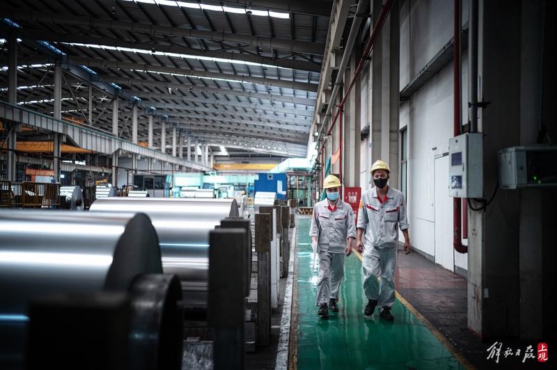 消化积存订单，满足市场增量，上海铝材料企业复工复产，生产快速回温……