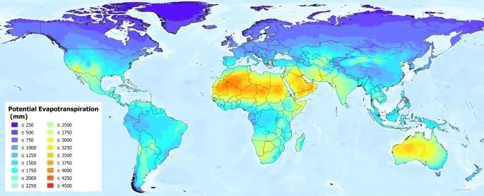 全球干旱指数和潜在蒸散数据库第三版上线