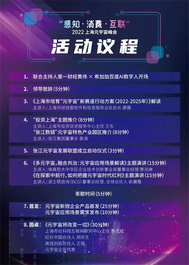 2022上海元宇宙峰会线下预约火爆！紧急加开线上虚拟会场，快来捏脸参会