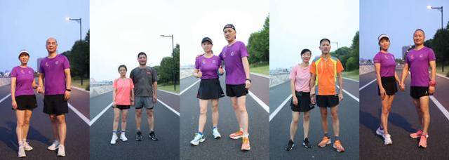 太甜！七夕节，杭州这个社区为爱跑步的夫妻档拍了一组大片！时光不老，我们一起牵手跑到