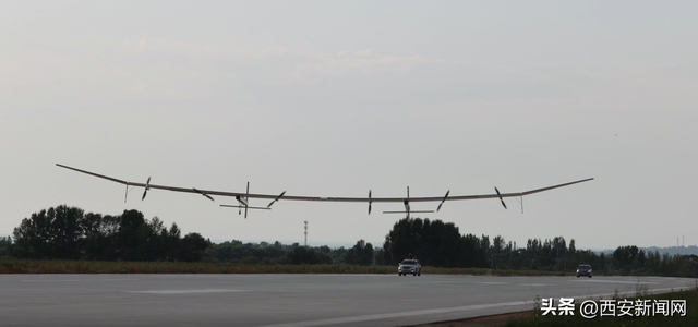 西安科技助力！国产大型太阳能无人机首飞成功