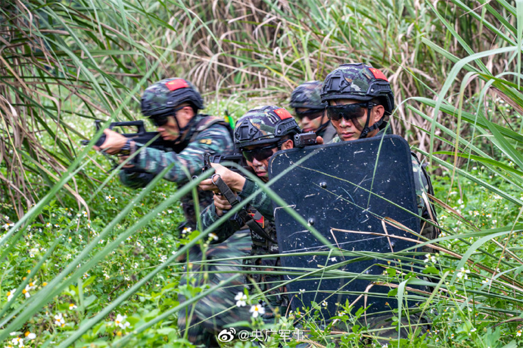 燃！直击武警特战队员山林地捕歼战斗 6091