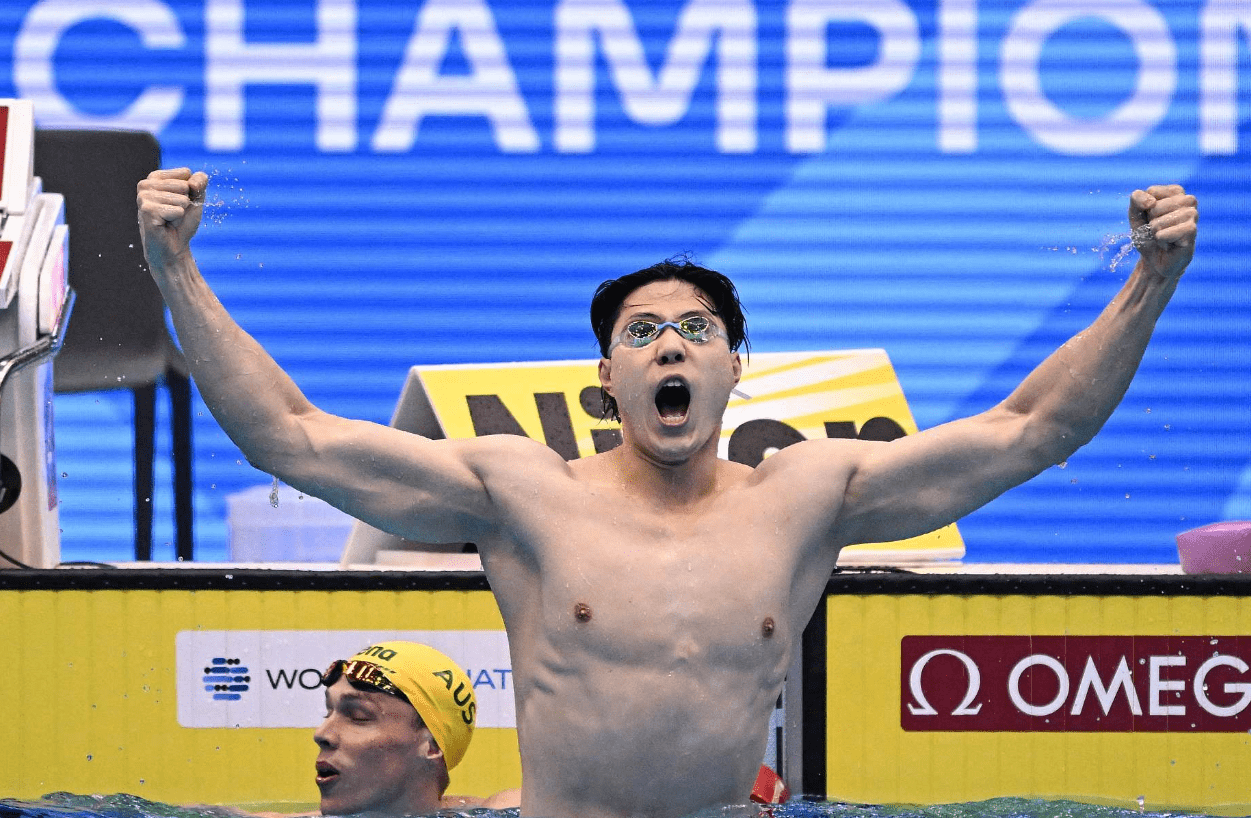 全国游泳冠军赛男子200米蛙泳 覃海洋破全国纪录夺得冠军-今日头条