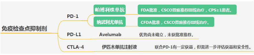 雷莫芦单抗,帕博利珠单抗…一文掌握晚期胃癌靶向及免疫治疗药物