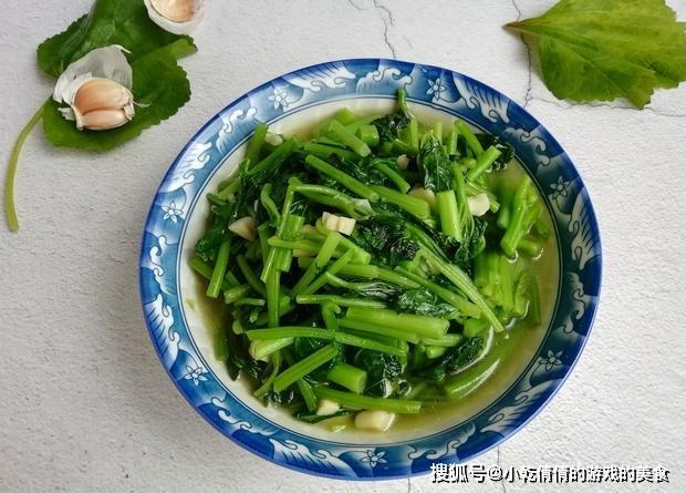 【蒜蓉炒冬莧菜】