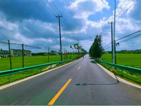 浦秀中心路位於浦秀村,作為農藝公園主幹道,南北貫穿整個浦秀村及農藝