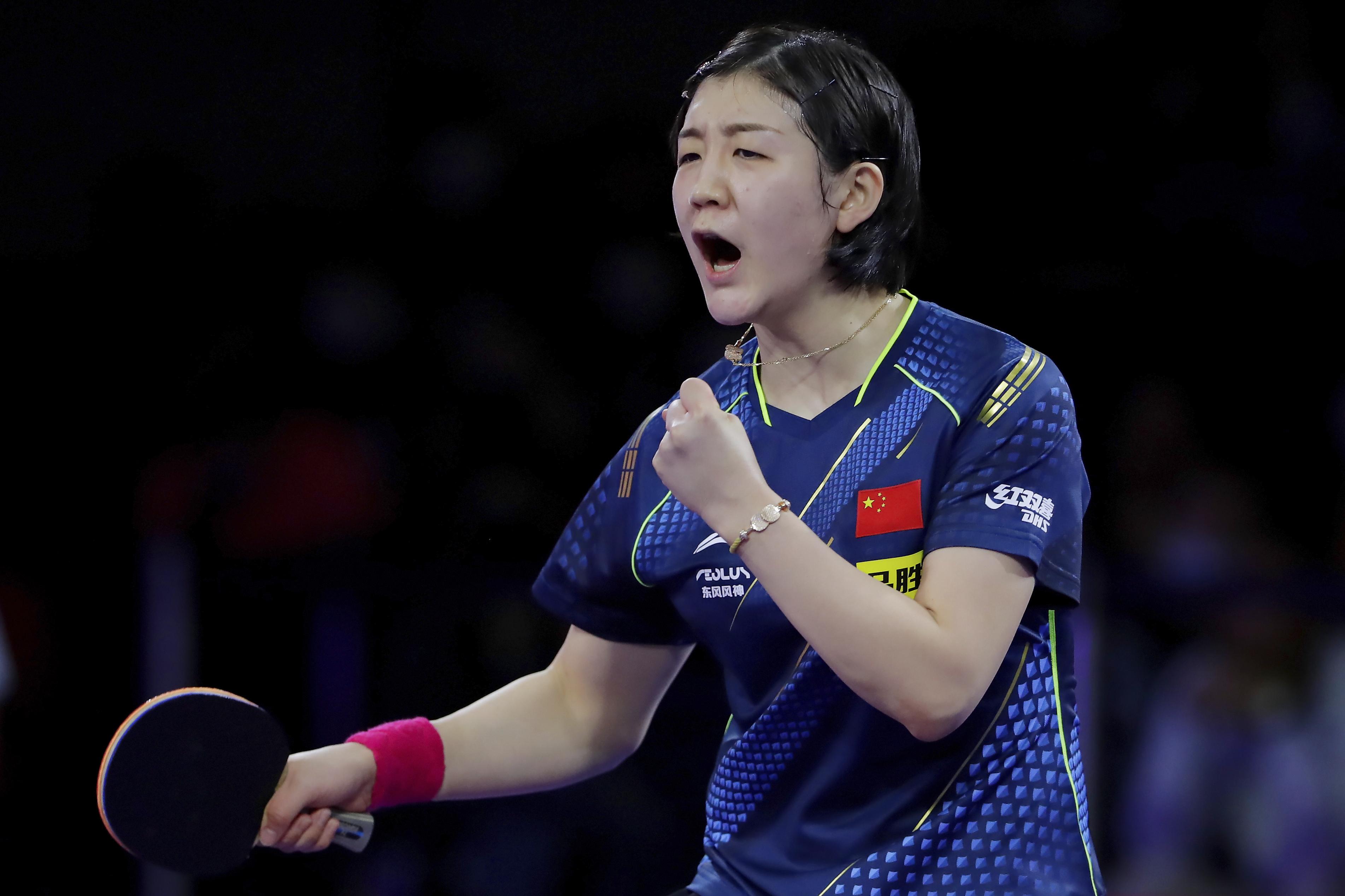 乒乓球女单孙颖莎挺进四强 半决赛将对阵伊藤美诚