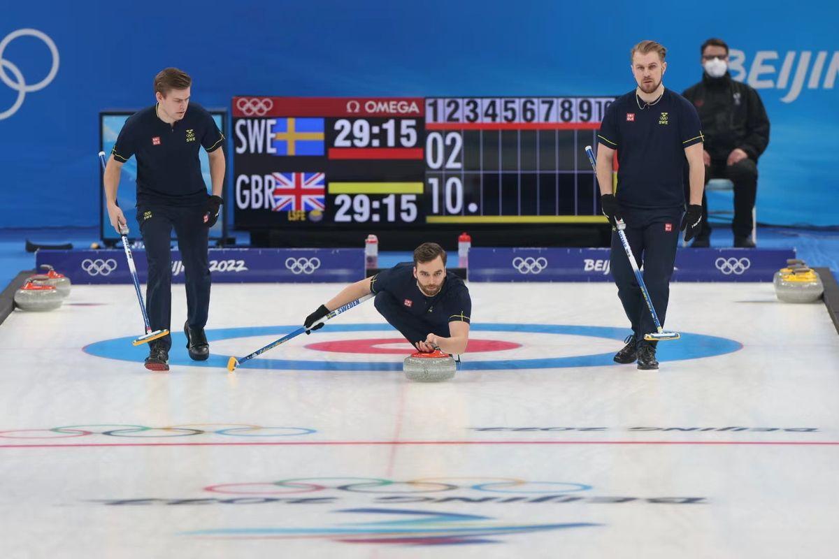 瑞典队获得男子冰壶金牌_北京日报网