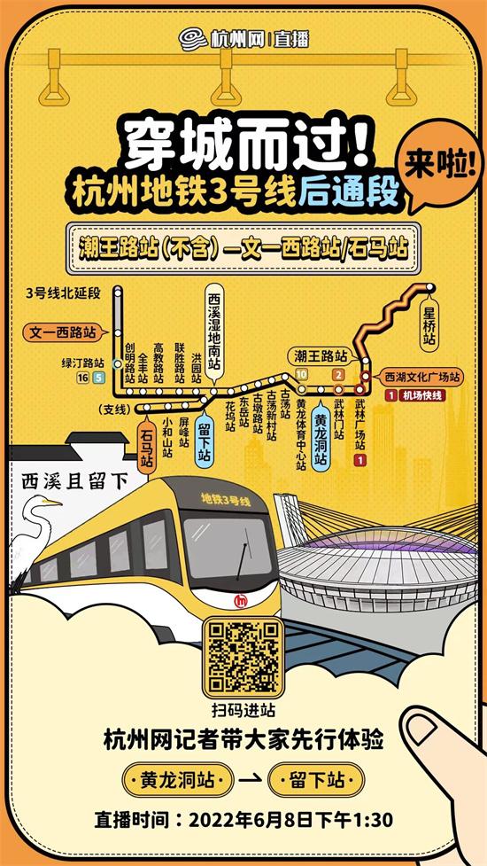 杭州地铁3号线线路图片