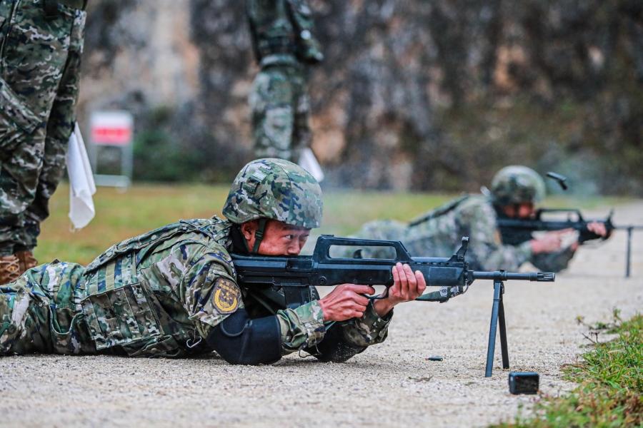 中国武警武器装备图片