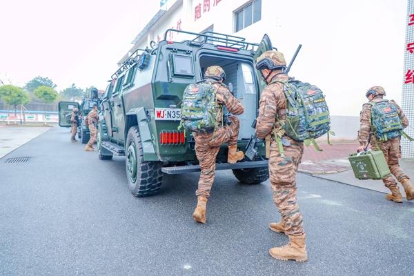 玉林武警图片