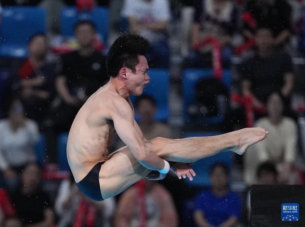 跳水——世界杯总决赛:葫芦娃h杨昊获男子10米台冠军